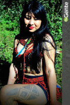 Kaliny Mamede; Conheça a beleza terena que registramos no final de semana