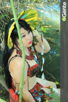 Kaliny Mamede; Conheça a beleza terena que registramos no final de semana