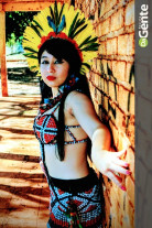 Kaliny Mamede; Conheça a beleza terena que registramos no final de semana