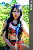 Kaliny Mamede; Conheça a beleza terena que registramos no final de semana