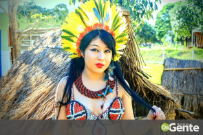 Kaliny Mamede; Conheça a beleza terena que registramos no final de semana