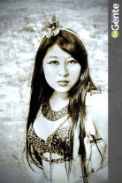 Kaliny Mamede; Conheça a beleza terena que registramos no final de semana