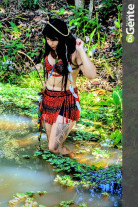 Kaliny Mamede; Conheça a beleza terena que registramos no final de semana