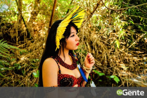 Kaliny Mamede; Conheça a beleza terena que registramos no final de semana