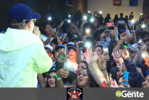 Confiram as fotos do show do MC Rodolfinho