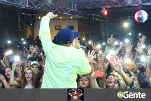 Confiram as fotos do show do MC Rodolfinho