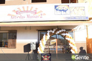 Confiram as fotos da inauguração da panificadora Art's Das Massas 02