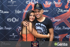 Veja os clicks do show Felipe Araújo