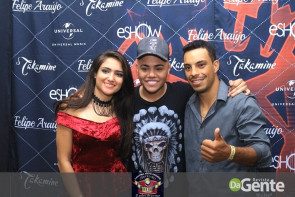 Veja os clicks do show Felipe Araújo