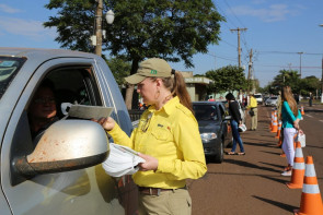 Prefeita Délia ressalta melhoria dos  índices no trânsito de Dourados