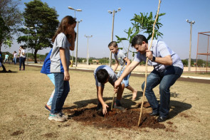 ​No dia da árvore, Parque Rego D'Água recebe plantio de mudas