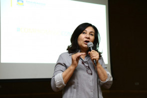 Nosso foco é a transparência, diz Délia a líderes comunitários