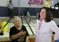 Prefeita Délia participou da abertura da semana que tem ações que fomentam a qualidade de vida dos idosos