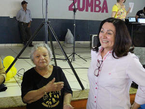 Prefeita Délia participou da abertura da semana que tem ações que fomentam a qualidade de vida dos idosos