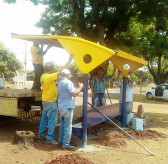Ponto de ônibus antigo foi removido e uma nova estrutura instalada para atendimento aos moradores de Vila Formosa