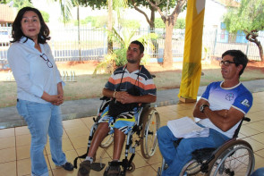 ​No CCPD Délia ressalta a convivência e a dignidade à pessoa com deficiência