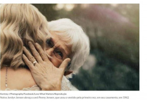 Noiva faz surpresa pra avó da forma mais especial possível