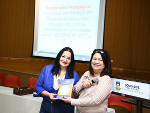 A secretária Denize Portollann destacou a importância do trabalho pedagógico das coordenações das escolas e Ceim's