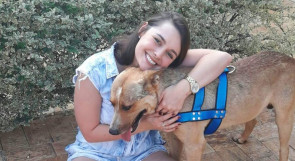 Noiva adota cachorro que deitou em seu véu na igreja