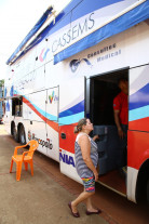 Ônibus do Projeto de Prevenção ao  Câncer atende até sexta-feira na Praça