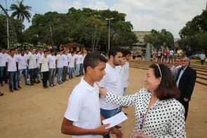 Délia participa de solenidade de  entrega de CDI da Junta Militar