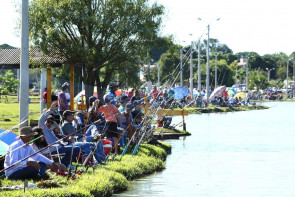 Pesca está liberada, domingo, nos lagos  do Rego D'água e Antenor Martins
