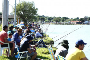 Pesca está liberada, domingo, nos lagos  do Rego D'água e Antenor Martins