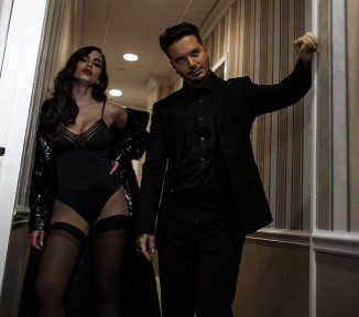 Anitta e J Balvin gravam clipe em Nova York