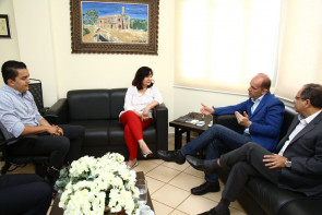 Mackenzie quer construir agenda positiva com Dourados, diz novo superintendente em visita à prefeita Délia Razuk