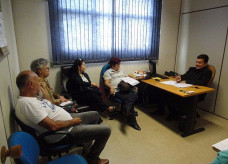 Reunião entre Marçal e membros da equipe do Fórum Permanente de Cultura