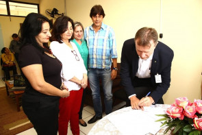 Délia assina acordo de parcerias com  o IFMS para educação no município