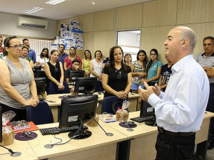 Homenagem aos diretores das escolas municipais