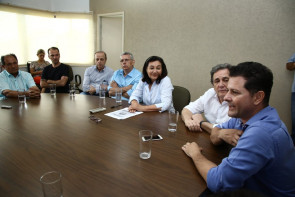 Por unidade em Dourados, prefeita Délia  recepciona presidente do Hospital de Barretos