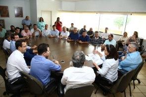 Por unidade em Dourados, prefeita Délia  recepciona presidente do Hospital de Barretos