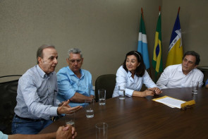 Por unidade em Dourados, prefeita Délia  recepciona presidente do Hospital de Barretos