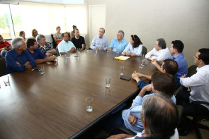 Por unidade em Dourados, prefeita Délia  recepciona presidente do Hospital de Barretos