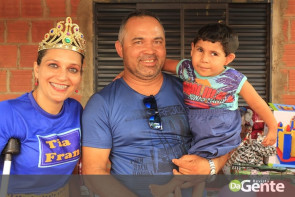 Ação voluntária realiza festinha de aniversário ao pequeno guerreiro Lelê