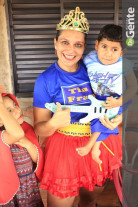 Ação voluntária realiza festinha de aniversário ao pequeno guerreiro Lelê