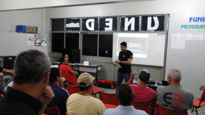 Servidores da Funed recebem curso  de combate a incêndios e primeiros socorros
