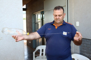 Pescaria ilegal é flagrada no Parque Antenor Martins