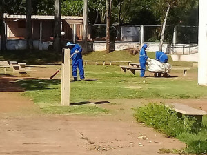 Equipes da Semsur e Semop estão desde segunda-feira no distrito de Itahum