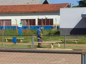 Semsur e Semop mantêm ação de limpeza em Itahum