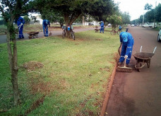 Serviços de limpeza, poda e iluminação públicas são executados em toda a cidade pelas equipes da Semsur   ​