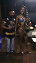 Douradense fica em 1º lugar no fisiculturismo feminino e ganha vaga no Arnold South America