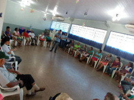 Prefeitura realiza ação voltada para idosos no Cras Jóquei Clube
