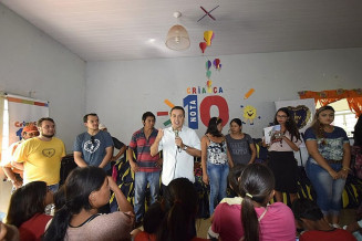 Secretário Landmark Rios elogia trabalho da LBV e destaca ações do município nas aldeias indígenas