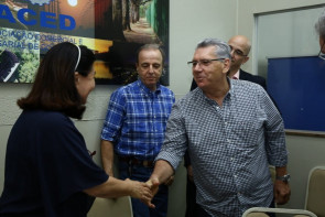 Prefeita reconhece empenho de  Henrique Prata em prol da  Unidade do Câncer para Dourados