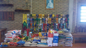 Escoteiros promovem campanha de arrecadação de alimentos em prol do Lar do Idoso