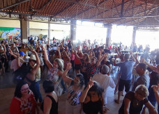 1º Churrasco Dançante na Cantina Mato Grosso