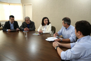 Prefeita recebe investidores que preparam instalação de Centro Logístico de insumos